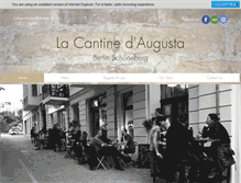 Tablet Screenshot of lacantinedaugusta.com